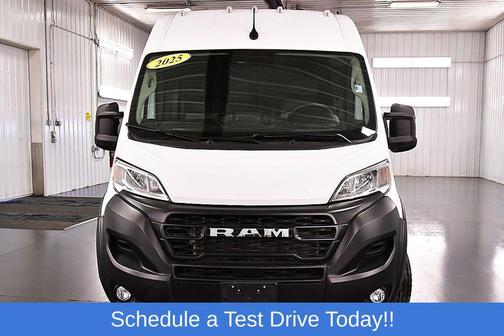 Bright White Clearcoat 2025 RAM ProMaster 3500 High Roof