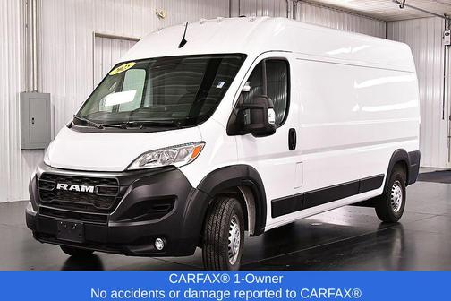 Bright White Clearcoat 2025 RAM ProMaster 3500 High Roof
