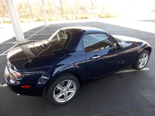 Blue 2008 Mazda MX-5 Miata Sport 2dr Convertible w/Power Hard Top (2L I4 5M)