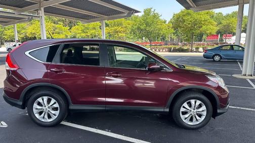 Burgundy 2014 Honda CR-V EX