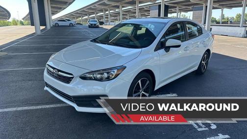 White 2022 Subaru Impreza Premium