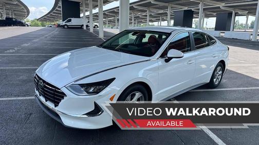 White 2020 Hyundai SONATA SE