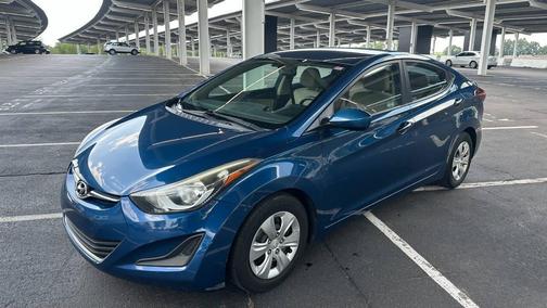 Blue 2016 Hyundai ELANTRA Value Edition