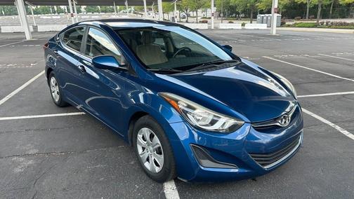 Blue 2016 Hyundai ELANTRA Value Edition
