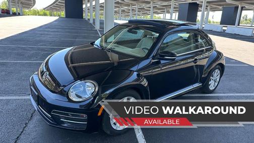 Black 2018 Volkswagen Beetle 2.0T SE