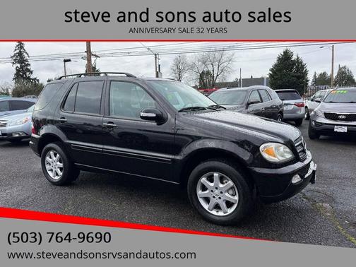 2003 Mercedes-Benz M-Class ML 500 AWD 4MATIC 4dr SUV