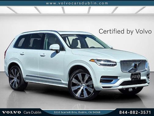 Crystal White 2025 Volvo XC90 Plus