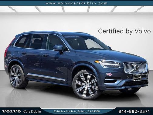 Denim Blue 2024 Volvo XC90 Recharge Plug-In Hybrid Plus