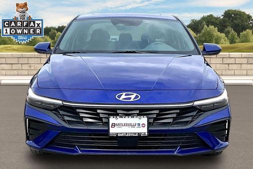 Intense Blue 2025 Hyundai ELANTRA SEL Convenience