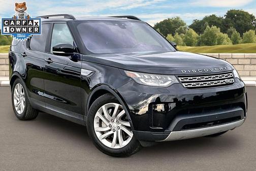 Santorini Black 2018 Land Rover Discovery HSE