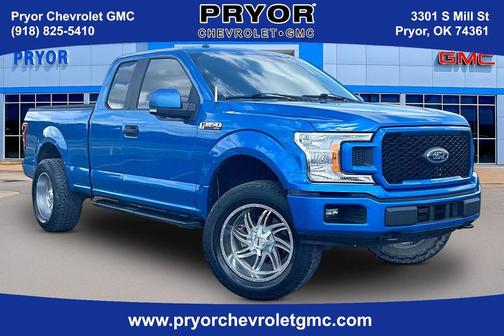 Blue Metallic 2019 Ford F-150 XL
