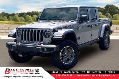 Billet Silver Metallic Clearcoat 2020 Jeep Gladiator Rubicon