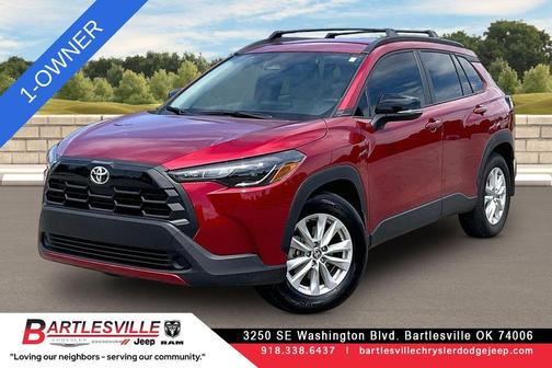 Red Crystal 2026 Toyota Corolla Cross LE