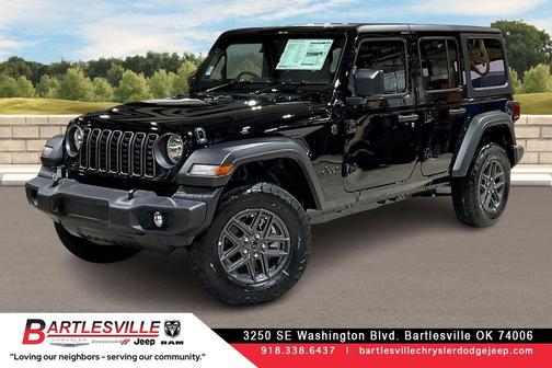 Black Clearcoat 2026 Jeep Wrangler Sport RHD