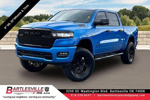Hydro Blue Pearl 2026 RAM 1500 Big Horn