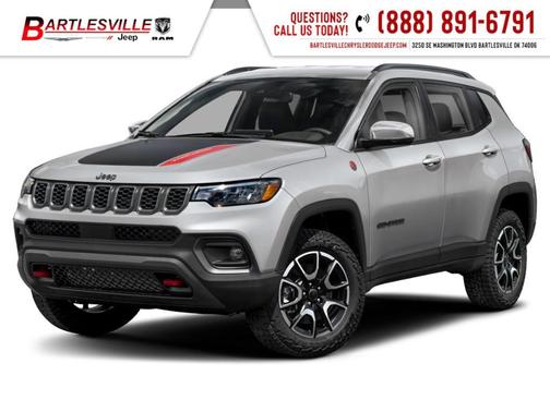 Fathom Blue Pearlcoat 2026 Jeep Compass Trailhawk