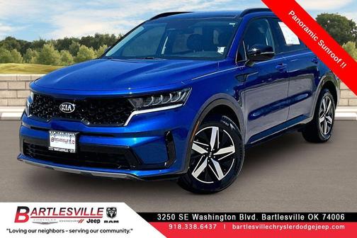 Sapphire Blue 2021 Kia Sorento S