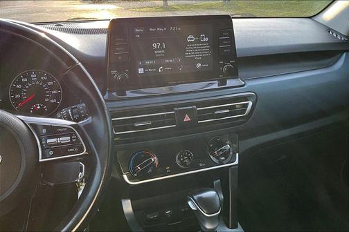 Cherry Black 2021 Kia Seltos S