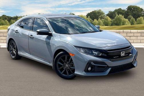 Blue 2021 Honda Civic EX