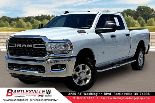 Bright White Clearcoat 2024 RAM 2500 Big Horn