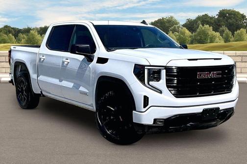 Summit White 2022 GMC Sierra 1500 Elevation