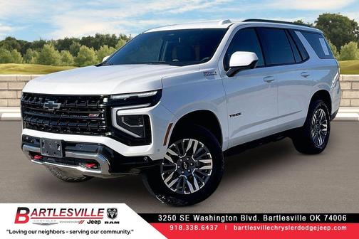 Iridescent Pearl Tricoat 2025 Chevrolet Tahoe Z71