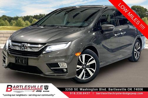 Gray 2020 Honda Odyssey Elite