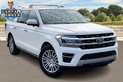 White Metallic 2022 Ford Expedition Max Limited
