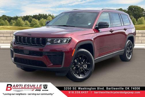 Velvet Red Pearlcoat 2026 Jeep Grand Cherokee L Laredo
