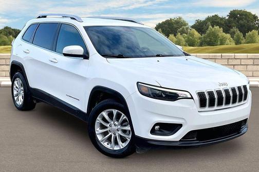 Bright White Clearcoat 2019 Jeep Cherokee Latitude