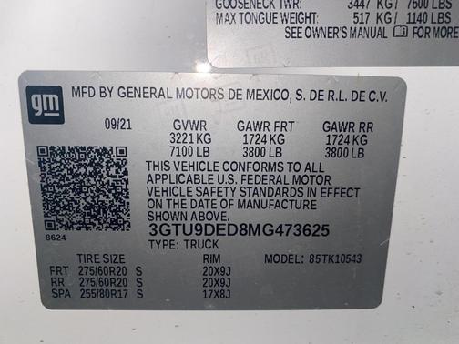 2021 GMC Sierra 1500 SLT