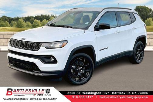 Bright White Clearcoat 2026 Jeep Compass Latitude