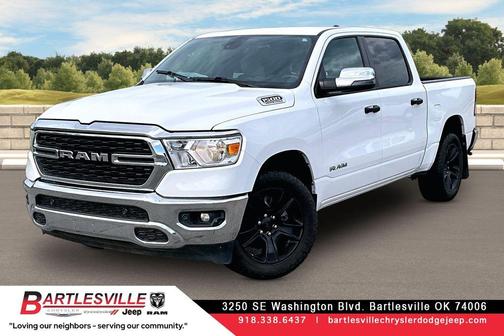 Bright White Clearcoat 2023 RAM 1500 Big Horn