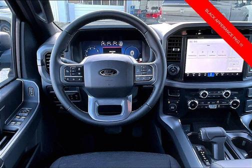 Black Metallic 2025 Ford F-150 XLT