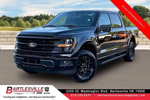 Black Metallic 2025 Ford F-150 XLT