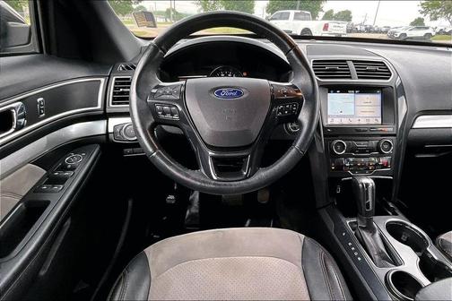 Shadow Black 2017 Ford Explorer XLT