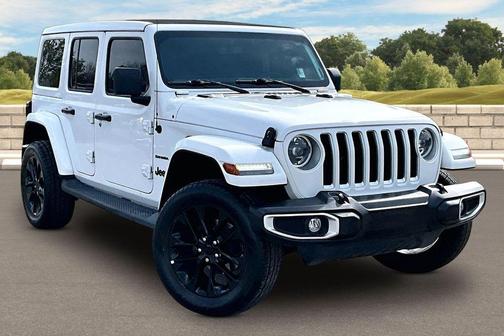 Bright White Clearcoat 2023 Jeep Wrangler 4xe Sahara