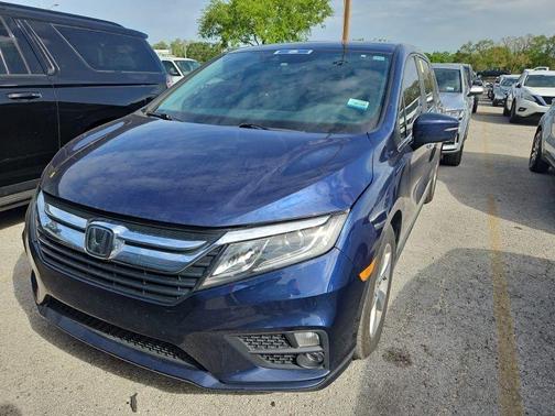 Blue 2019 Honda Odyssey EX-L