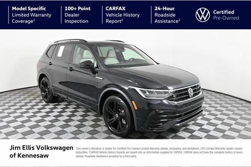 2023 Volkswagen Tiguan 2.0T SE R-Line Black