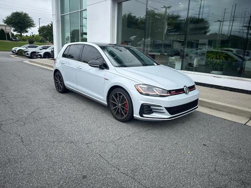 White Silver Metallic 2021 Volkswagen Golf GTI 2.0T Autobahn