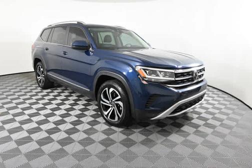 Tourmaline Blue Metallic 2023 Volkswagen Atlas 3.6 SEL