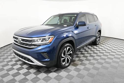 Tourmaline Blue Metallic 2023 Volkswagen Atlas 3.6 SEL