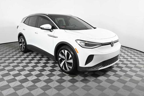 Glacier White 2021 Volkswagen ID.4 Pro S
