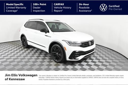 2022 Volkswagen Tiguan 2.0T SE R-Line Black