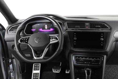 Pyrite Silver Metallic 2023 Volkswagen Tiguan 2.0T SE R-Line Black