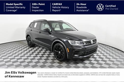 2021 Volkswagen Tiguan 2.0T SE R-Line Black