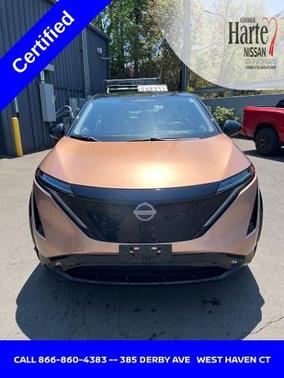 2 Tone Copper / Black Roof 2023 Nissan ARIYA PREMIERE