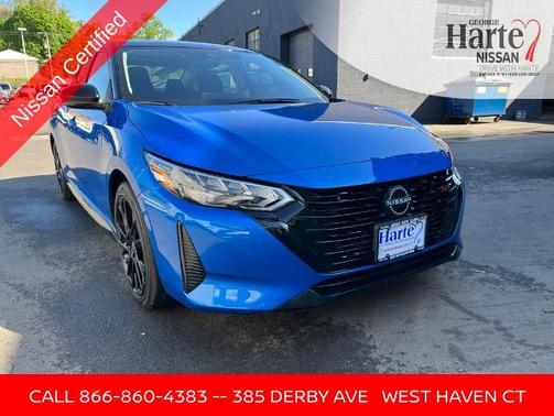 2t Blu Blk Roof 2025 Nissan Sentra SR