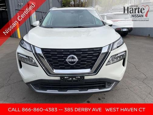 White 2023 Nissan Rogue SL