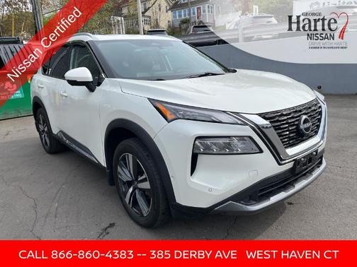 White 2023 Nissan Rogue SL